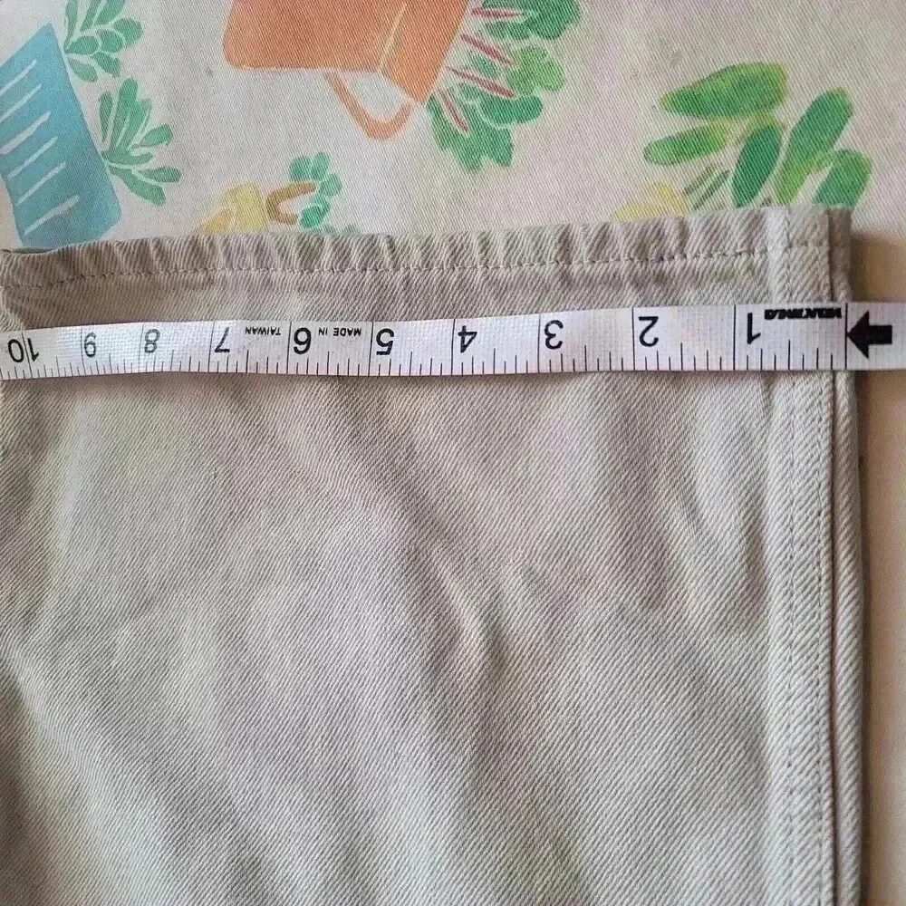 Levi's Premium Off White Vintage BIG E High Loose  Womens Size 30 - Picture 8 of 16
